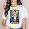 Freddie Mercury t shirt Ullzang tshirt women female hip hop new t-shirt ulzzang Queen Band aesthetic summer Casual femme Graphic