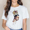 Freddie Mercury t shirt Ullzang tshirt women female hip hop new t-shirt ulzzang Queen Band aesthetic summer Casual femme Graphic