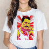 Freddie Mercury t shirt Ullzang tshirt women female hip hop new t-shirt ulzzang Queen Band aesthetic summer Casual femme Graphic