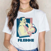 Freddie Mercury t shirt Ullzang tshirt women female hip hop new t-shirt ulzzang Queen Band aesthetic summer Casual femme Graphic