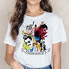 Freddie Mercury t shirt Ullzang tshirt women female hip hop new t-shirt ulzzang Queen Band aesthetic summer Casual femme Graphic